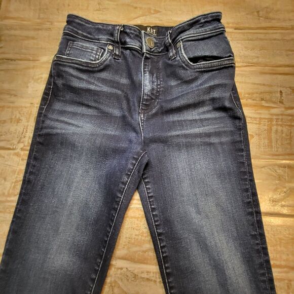 Kut From The Kloth Donna Womens Size 0 High Rise Ankle Skinny Jeans - Picture 2 of 12